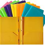 pocket folders with business card slot